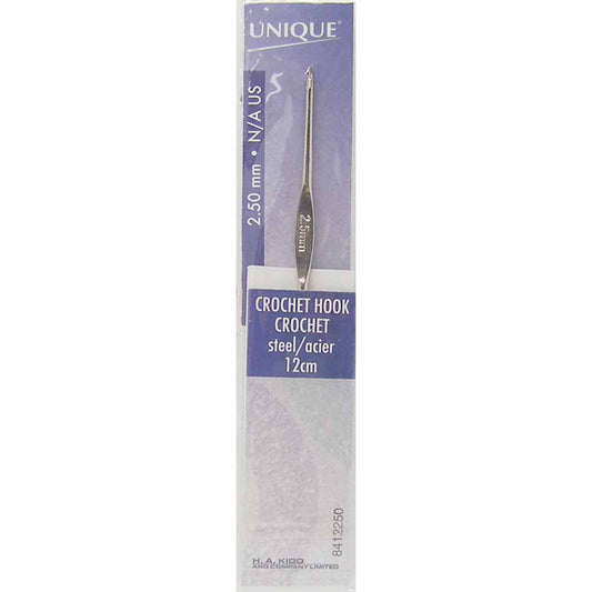 Unique Steel Crochet Hook 2.5mm 8412250