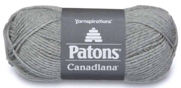 Patons Canadiana 100g - Pale Grey Mix  10046