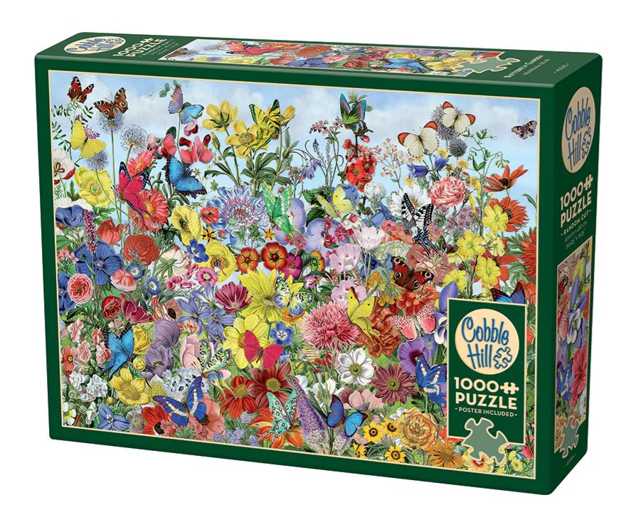 Puzzle 1000pc - Butterfly Garden 40085