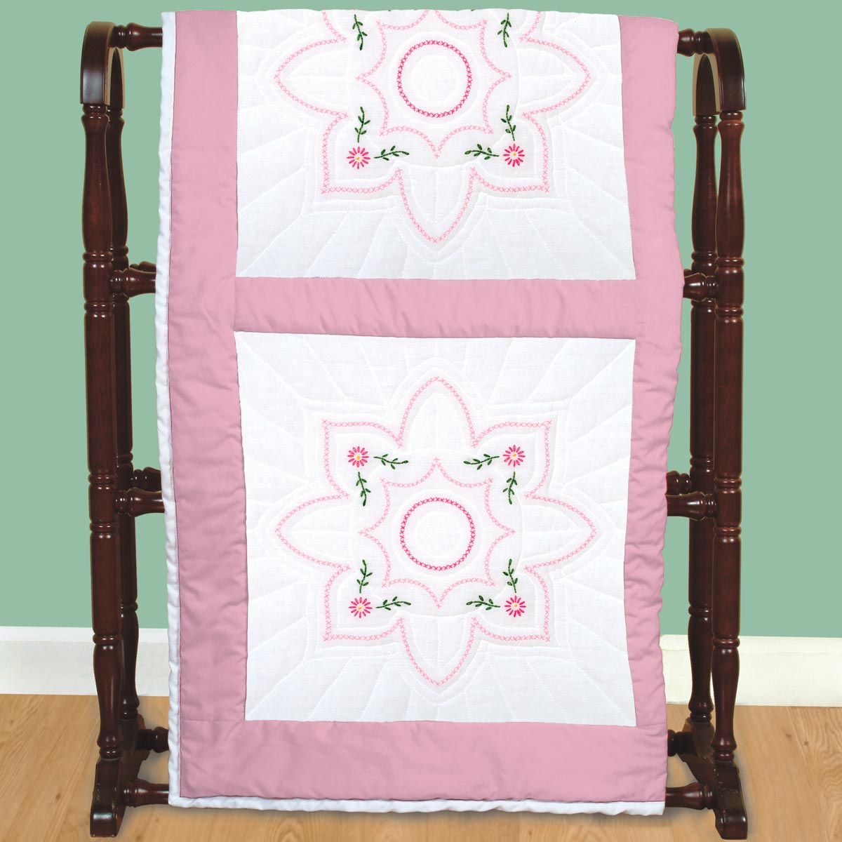 18" Quilt Blocks - 6 Point Flower Class