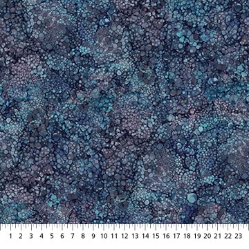 NC Printed Cotton 44/45" - Bliss Ombre 48