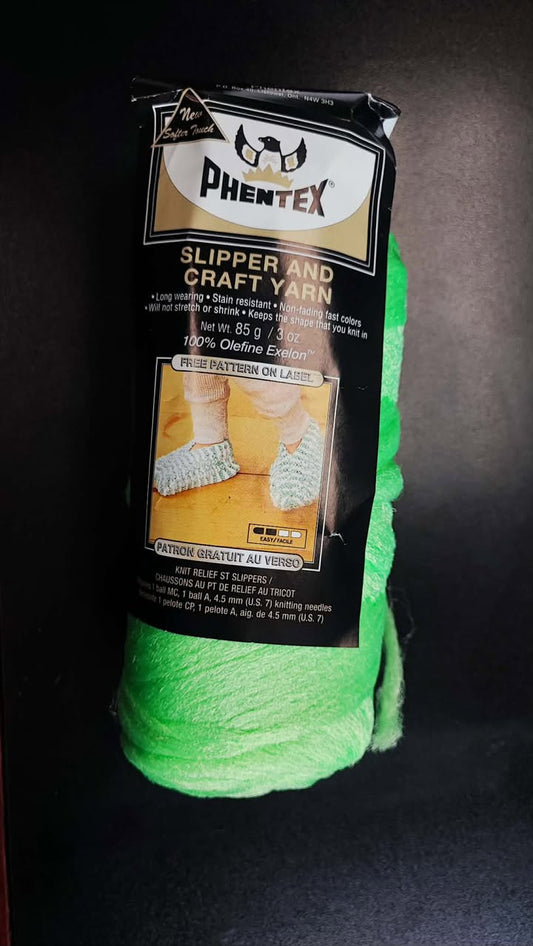 *Phentex 3-Ply Olefin 85g - Hot Lime 07712