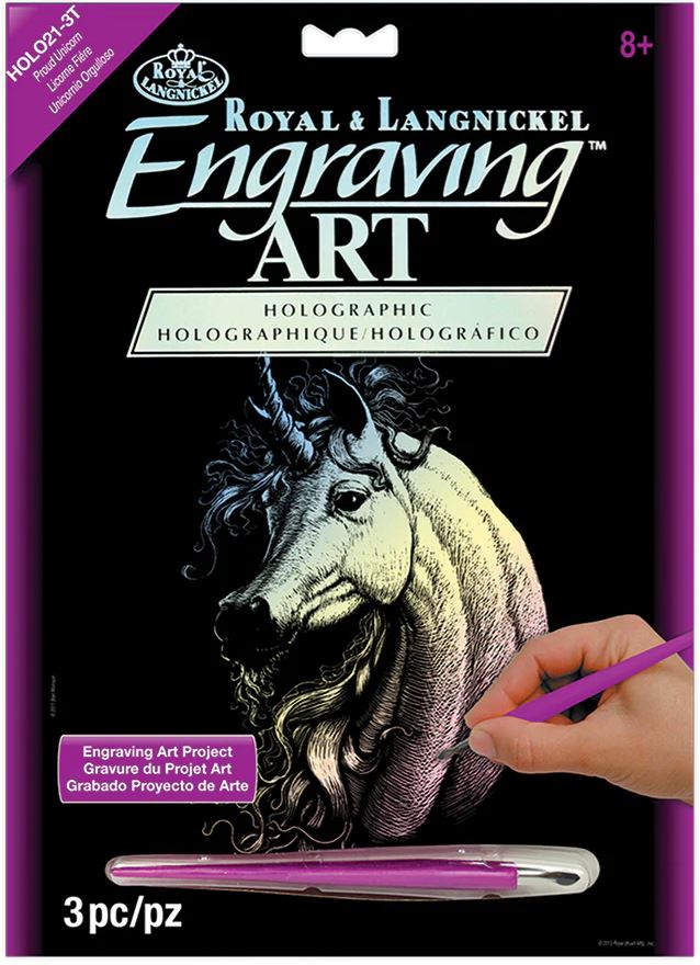 EGR Art Holographic - Proud Unicorn