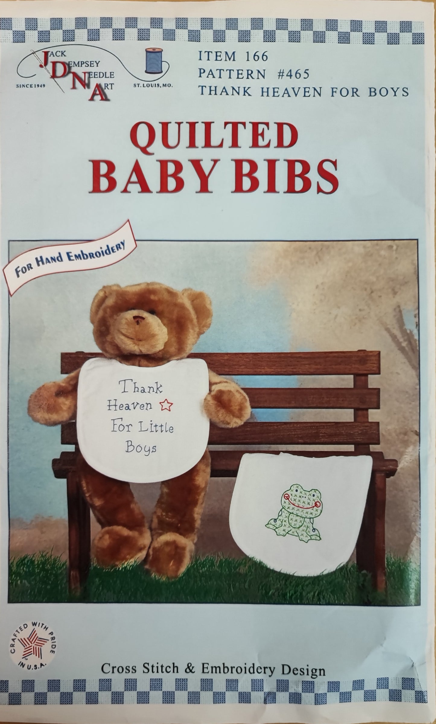 *Baby Bibs-Thank Heaven For Boys
