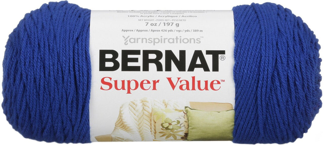 Bernat Super Value 197g - Royal Blue 00610