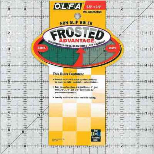 Olfa Non Slip Ruler 9.5x9.5"
