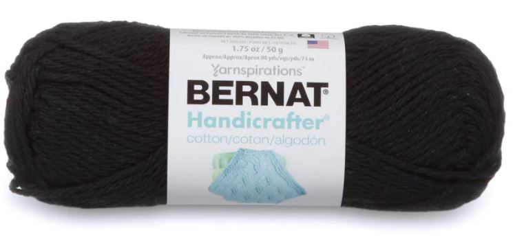 Bernat Handicrafter 50g - Black Licorice 01040
