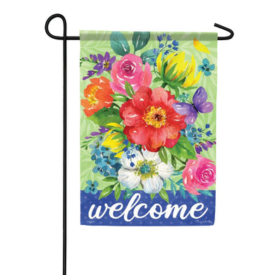 EB Garden Flag - Floral Spray