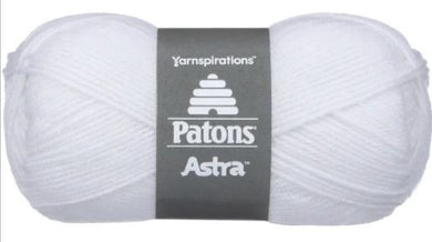 Patons Astra - White 50g 02751