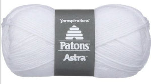 Patons Astra - White 50g 02751