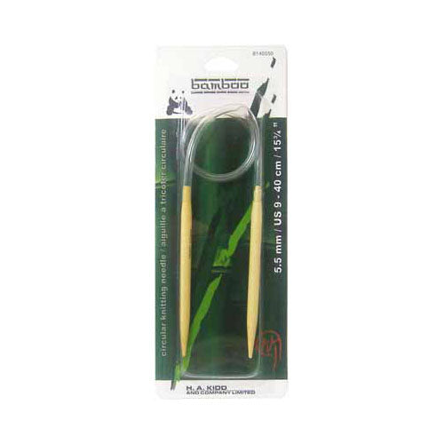 Bamboo Circular Knitting Needle - 40cm 5.5mm 8140550