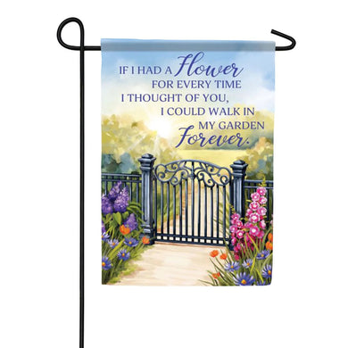 EB Garden  Flag - Garden Forever