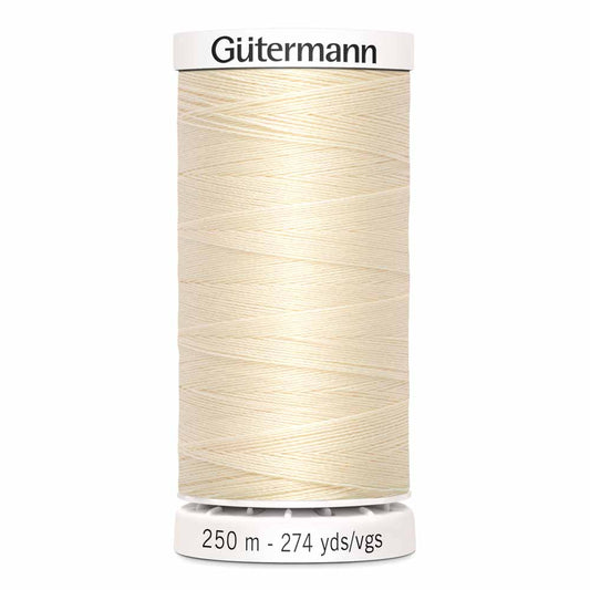 Gut Poly Thread 250m - Ivory 800