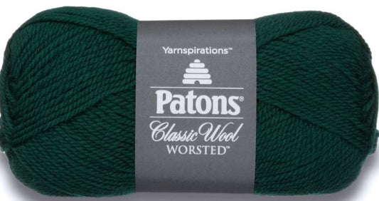 *Patons Classic Wool Worsted 100g - Evergreen 77237