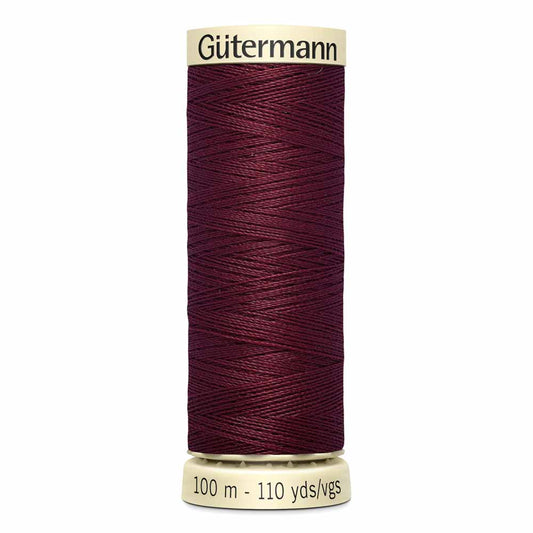 Gut Poly Thread 100m - Burgundy 450