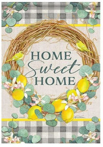 EB Garden Flag - Grapevine & Lemons
