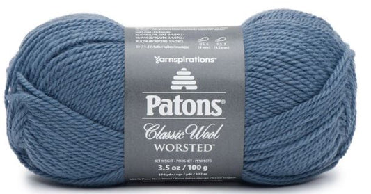 Patons Classic Wool Worsted 100g - Country Blue 77771