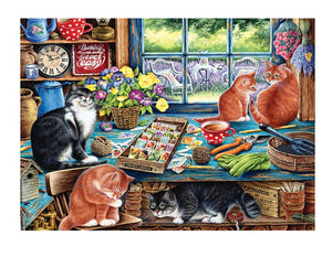 Puzzle 1000pc - Cat's Retreat 40204