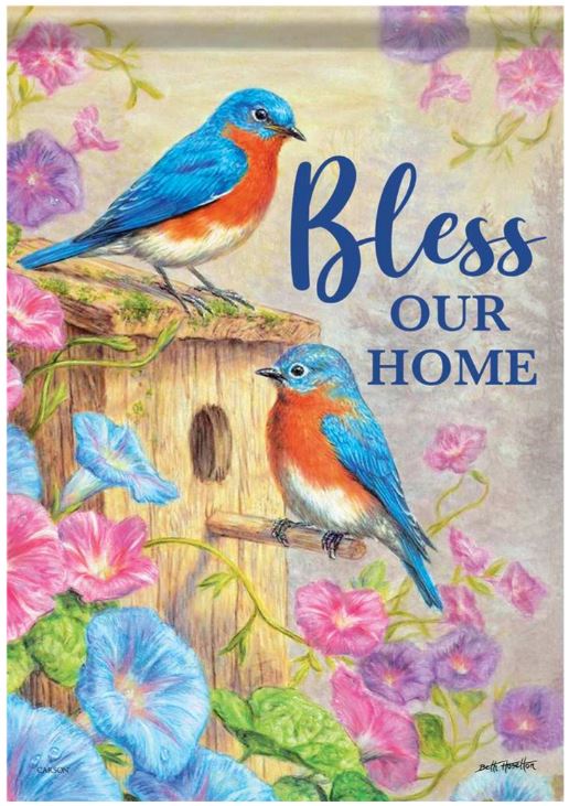 EB Garden Flag - Bless Our Home 53760