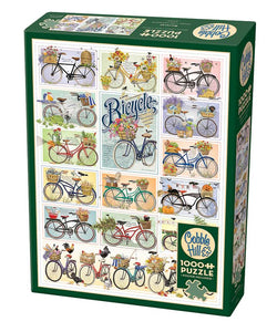 Puzzle 1000pc - Bicycles 40068