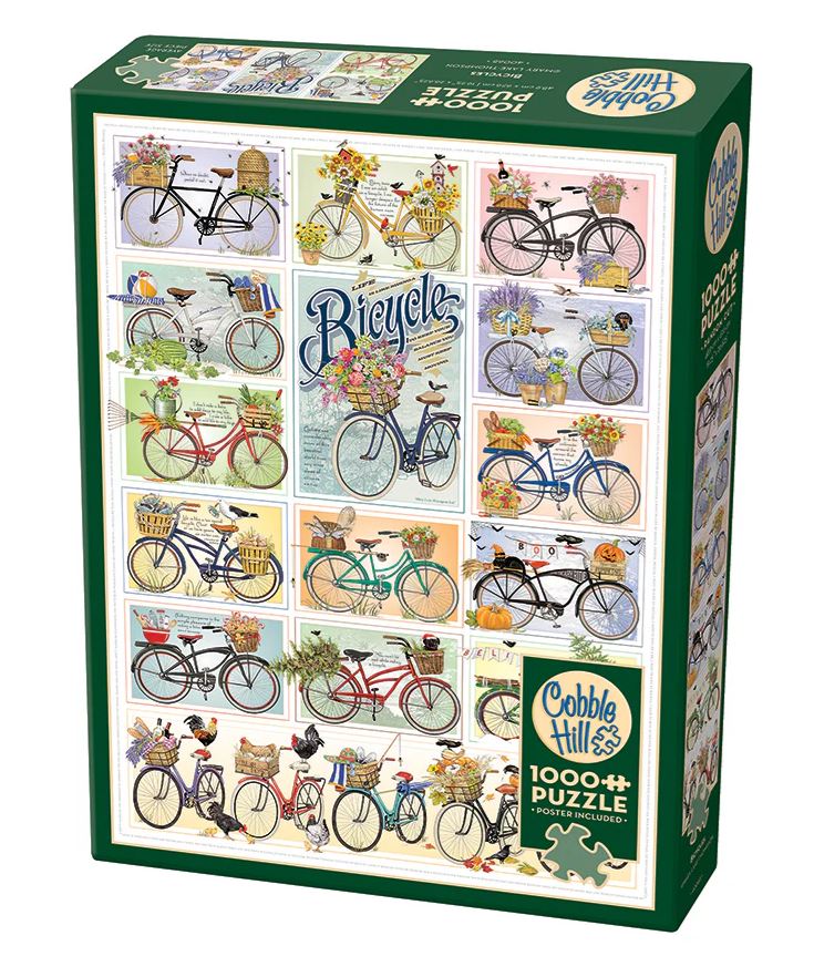 Puzzle 1000pc - Bicycles 40068