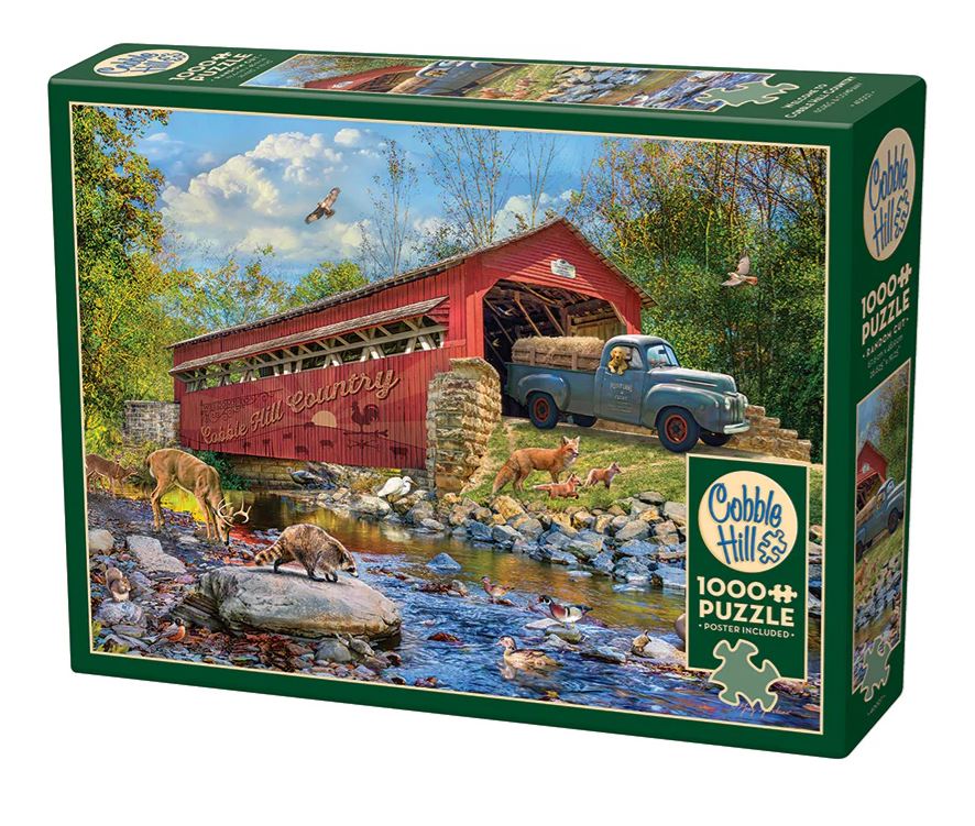 Puzzle 1000pc - Welcome To Cobble Hill Country 40007