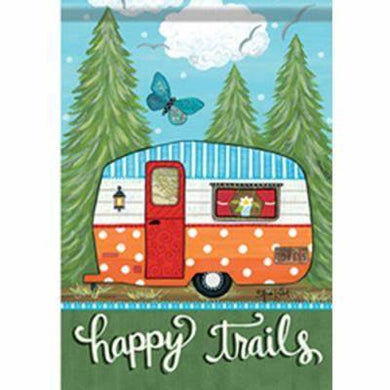 *EB Garden Flag - Happy Trails