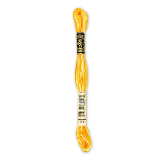 DMC 90 Yellow Varigated