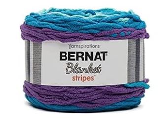 Bernat Blanket Stripes 300g - Rip Tide 76050