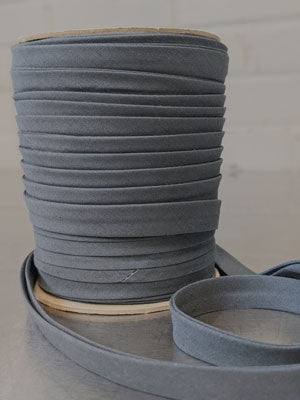 Poly Cotton Bias Tape Wedgewood Blue #51 13mm