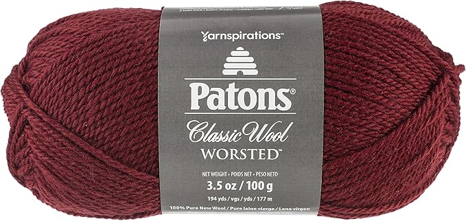 Patons Classic DK 50g - Claret 12532