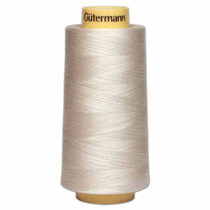 Gut Cotton Thread Cone 3000m - Lt. Grey 618