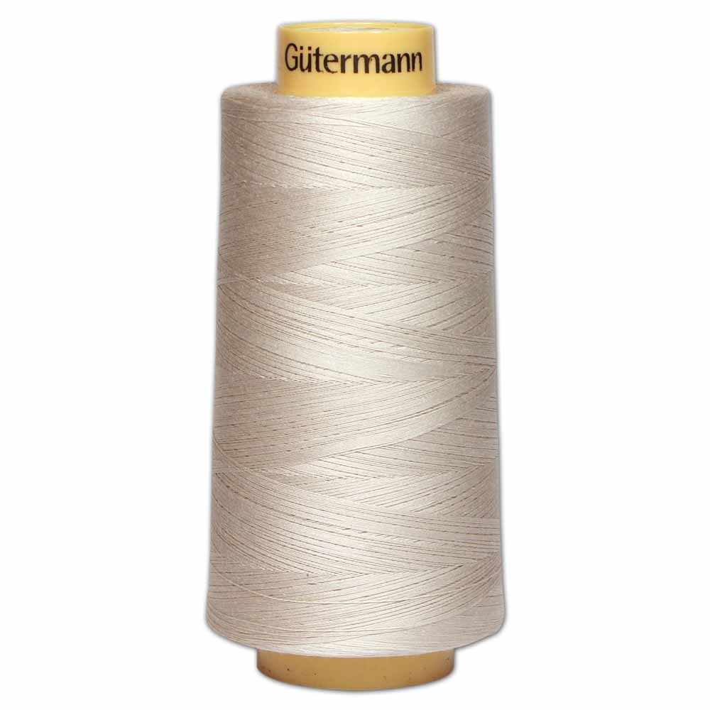 Gut Cotton Thread Cone 3000m - Lt. Grey 618