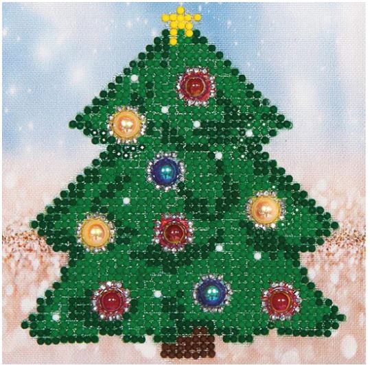 Diamond Dotz - Christmas Tree Picture DD2.036