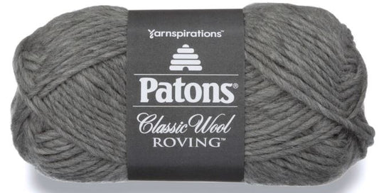 Patons Classic Roving 100g - Grey 77044