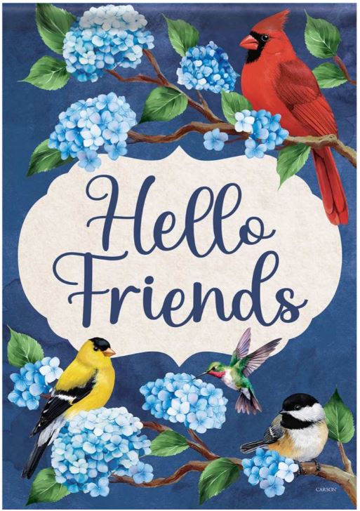 EB Garden Flag - Hello Friends 53885