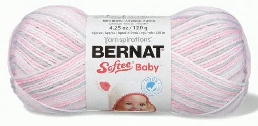 Bernat Softee Baby 120g - Pink Flannel Ombre 31412