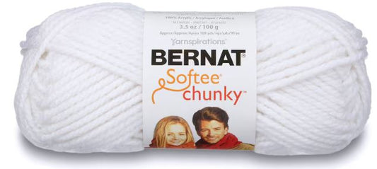 Bernat Softee Chunky 100g - White 28005