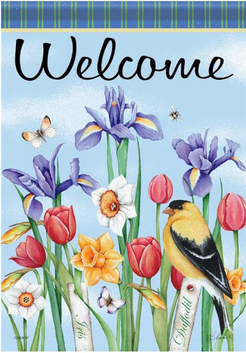 EB Large Flag - Spring Melody 54764