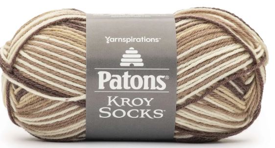 Patons Kroy Socks 50g - Brownies 55743