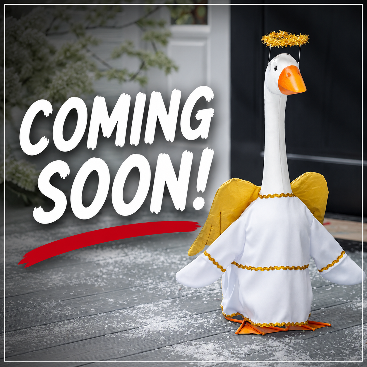 EE Porch Goose Outfit - Angel