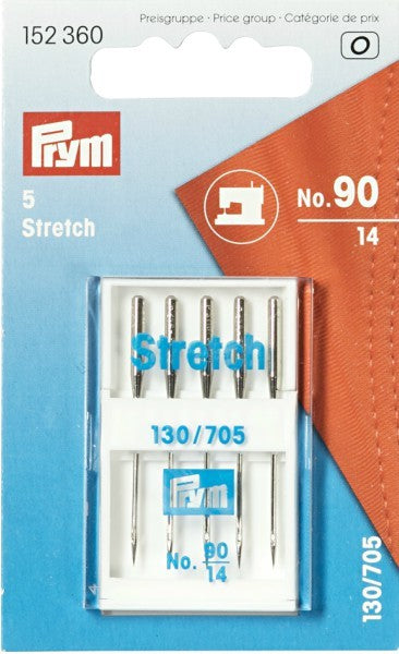 Prym Machine Needles 5ct - Stretch 14/90 152360