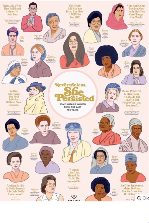 Puzzle 1000pc - Nevertheless She Persisted 80158