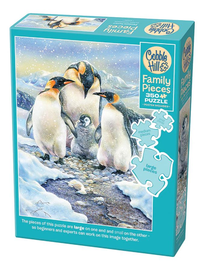 Family Puzzle 350pc - Penguin Family 47022