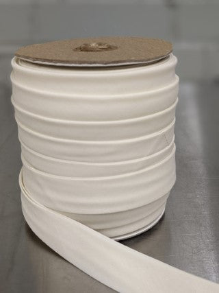 Polycotton Bias Tape 24mm Ivory 12534-031