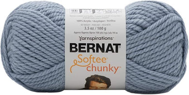 Bernat Softee Chunky 100g - Gray Blue 28802