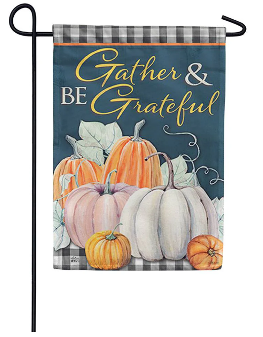 *EB Garden Flag - Grateful Gathering
