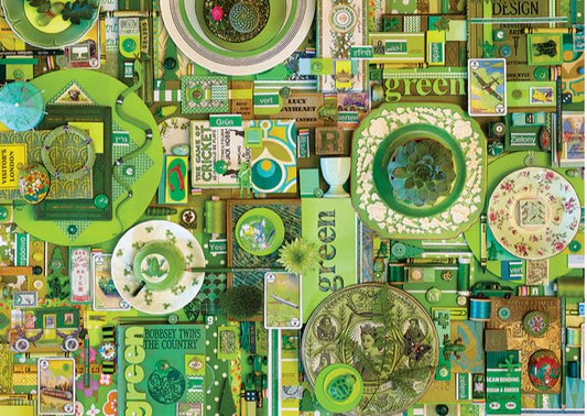 Puzzle 1000pc - Green 80149