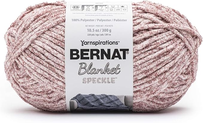 Bernat Blanket Speckle 300g - Clay Brick 02001