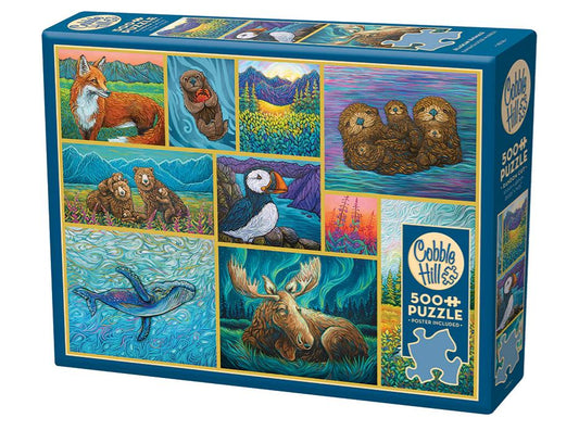 Puzzle 500pc - Alaskan Animals 45136